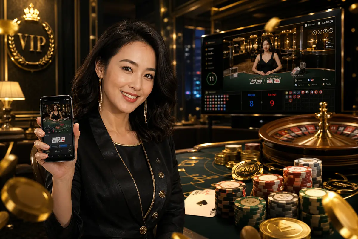 dm39 Live Dealer ဂိမ်းအတွေ့အကြုံ